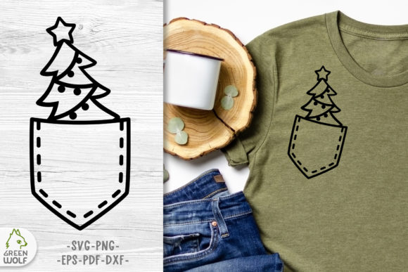 Christmas Tree T Shirt Svg Design