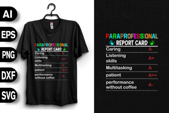 Funny Paraprofessional Report Card Graphics