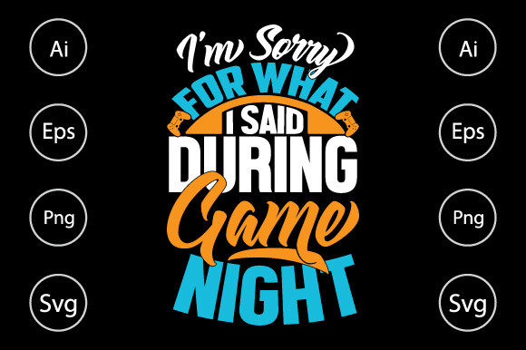 Game Night, Video Game Players T Shirt Graphics
