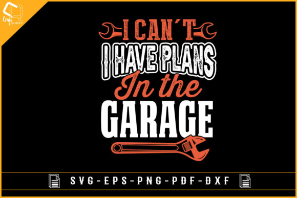 I Can't Car Mechanic T-shirt Design: Graphics & Crafts