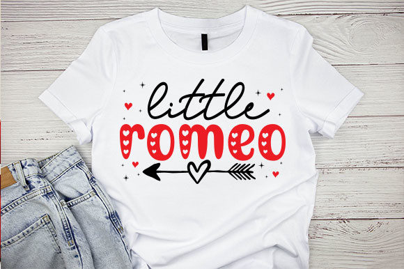 Little Romeo Svg T Shirt: Graphics for Crafts & Marketing