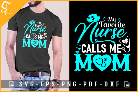 Mom Nurse Tshirt Design for Mother's Day
