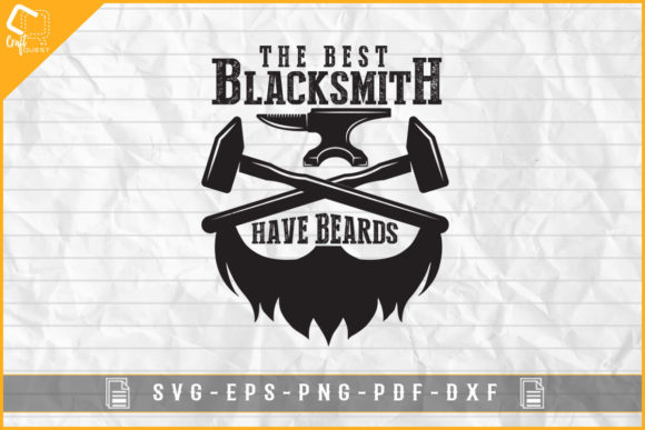 The Best Blacksmith Have Beards T-shirt: Graphics & Crafts