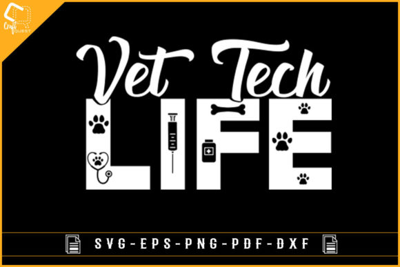 Vet Tech Life Veterinary Designs T-shirt: Graphics and Crafts in Action