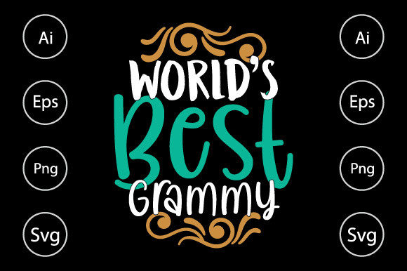 World's Best Grammy T Shirt Saying